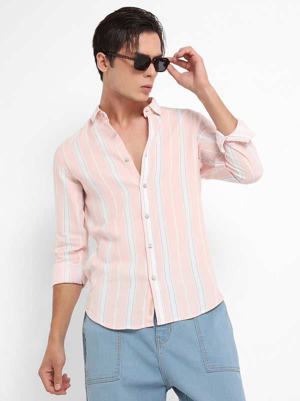 Shadow Striped Shirt - SRM23_CSMSSRT5715_1_dca75bc2-a82b-4ba4-89a8-1d63fcb97b57