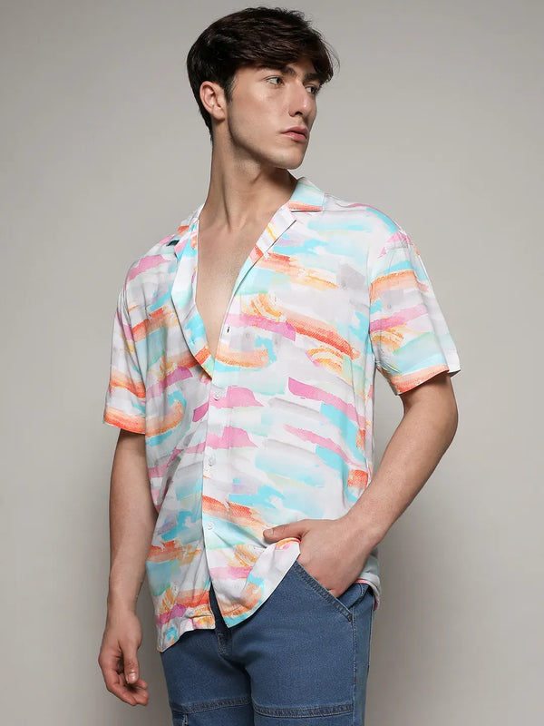 Water Strokes Shirt - SS24_CSMSSRT5831_3