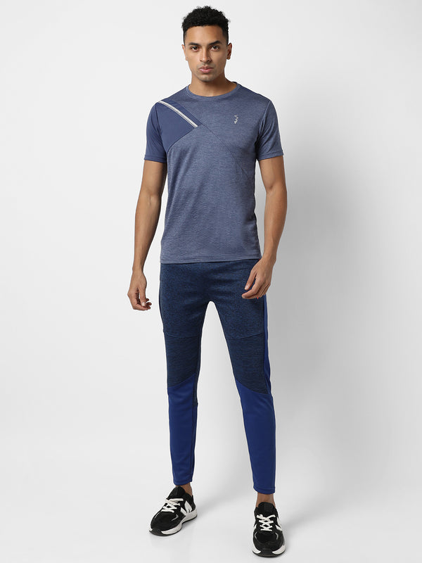 Contrast Heathered Activewear T-Shirt - SUM23_CSM-SS-JRT0106_5_53c046f2-f72e-47db-b3ad-e963f4a2d47d