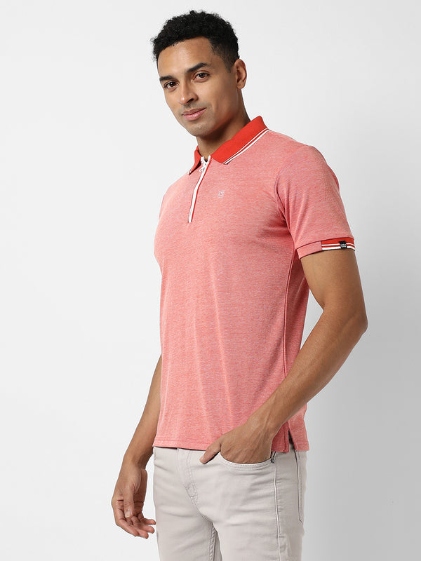 Polo T-Shirt With Contrast Hem - SUM23_CSMSSTS237_3_c9df606f-5f40-4049-9362-fcd7bdc8f883