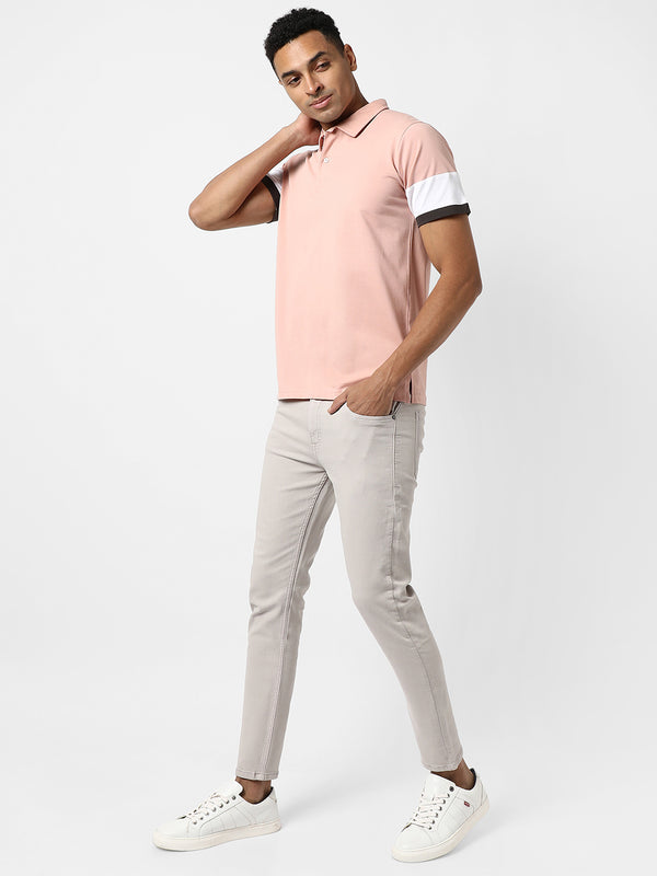 Polo T-Shirt With Contrast Detail - SUM23_CSMSSTS5093_5_58ed8161-2519-493f-b1c0-9079eb08796d