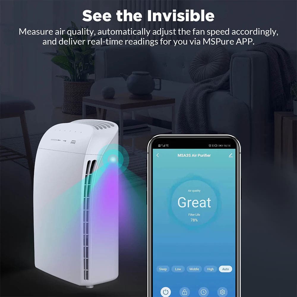 msa3s Smart wifi Air Purifier