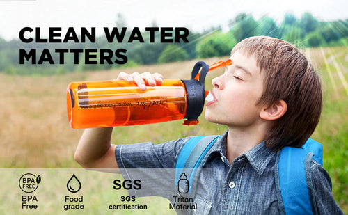 Water Purifier Water Bottle