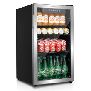 CROWNFUL Mini Fridge 4 Liter/6 Can Portable Cooler and Warmer