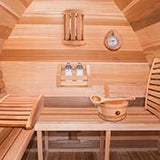 Dundalk Canadian Timber White Cedar Serenity Outdoor Sauna