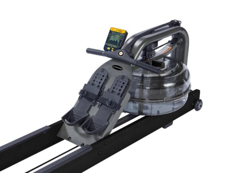 First Degree Fitness Apollo Pro II Black Reserve Indoor Water Rower Machine