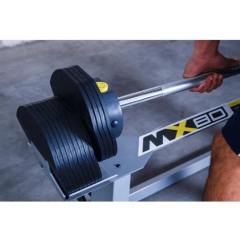 MX Select MX80 Adjustable EZ Bicep Curl Bar Weight Equipment