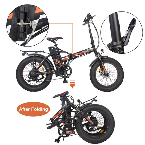 Foldable & Portable Portable and adjustable upper tube, the handlebar stem, even the pedals