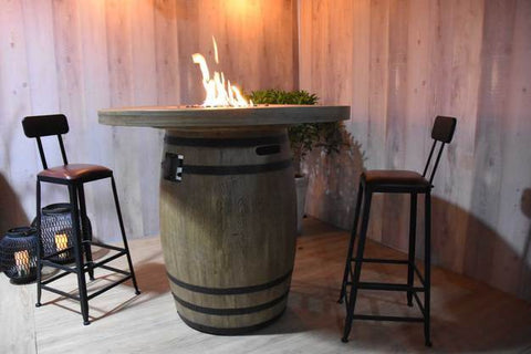 Elementi Lafite Cast Concrete Fire Table