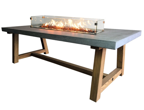 Gas Fire Tables For Dining