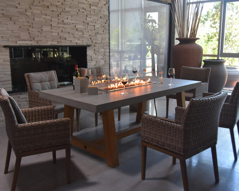 Natural Ashwood base Dining Table