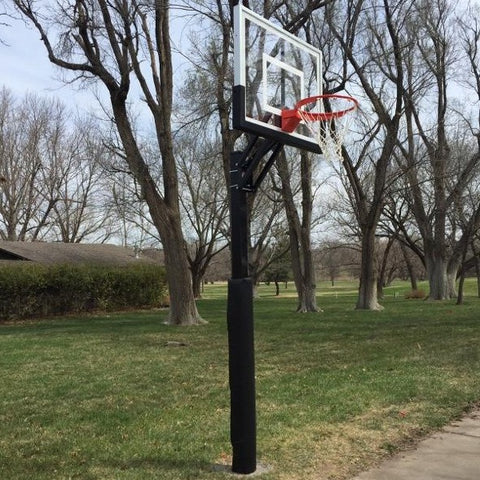 in ground basketball goal