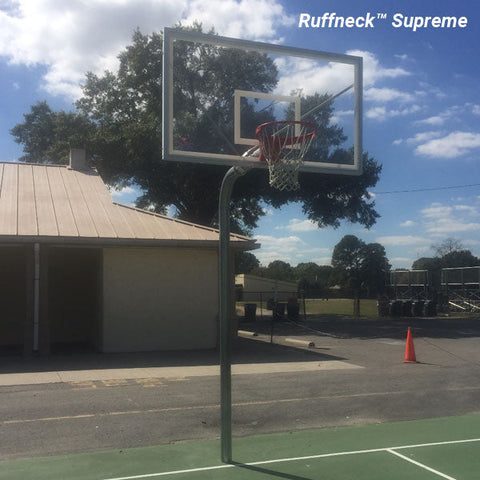 First Team RuffNeck EXT Fixed Height Basketball Goal