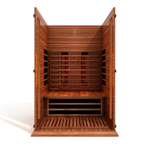 Golden Designs Maxxus 2 Person Full Spectrum Infrared Sauna