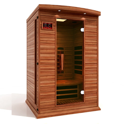 Golden Designs Maxxus 2 Person Full Spectrum Infrared Sauna