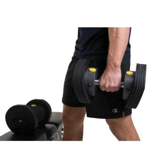 MX Select MX55 Adjustable Dumbbells Fitness Weight Exercise Equipment