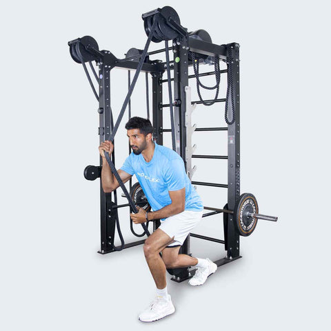 RopeFlex RX8200 Spartan Fitness Rope Training Rig Workout Exercise Machine