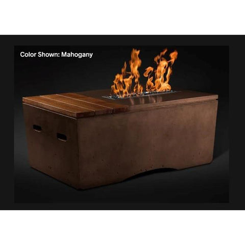 Slick Rock Concrete 48" Oasis Fire Table with Match Ignition