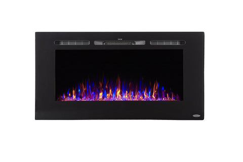 Touchstone Home Products Sideline 40 inch Recessed Electric Fireplace