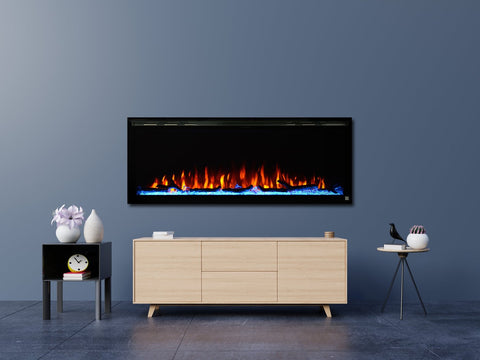Touchstone Home Products Sideline Elite Smart 50 inch WiFi-Enabled Recessed Electric Fireplace