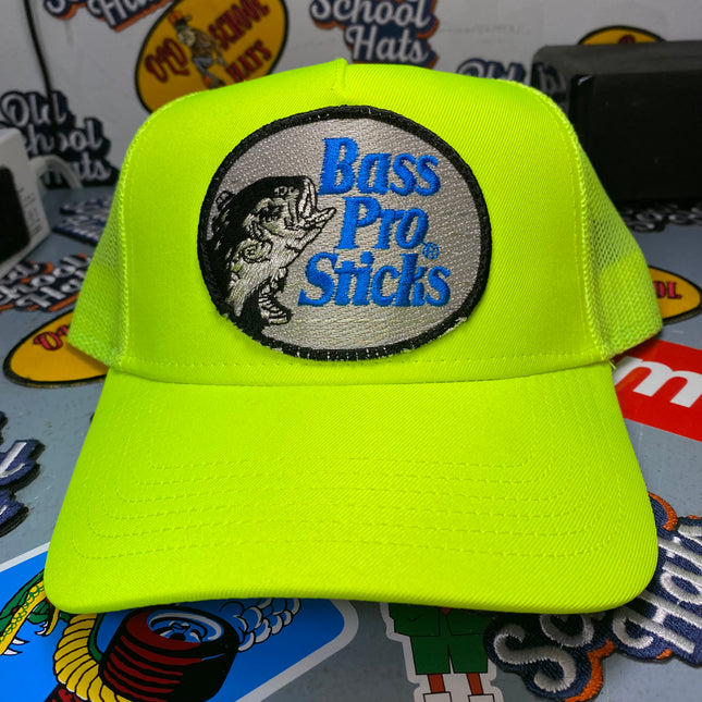 Bass Fishing Hat Snapback Cap Vintage 90s East Harbor State Park Ohio Tan  Green | SidelineSwap