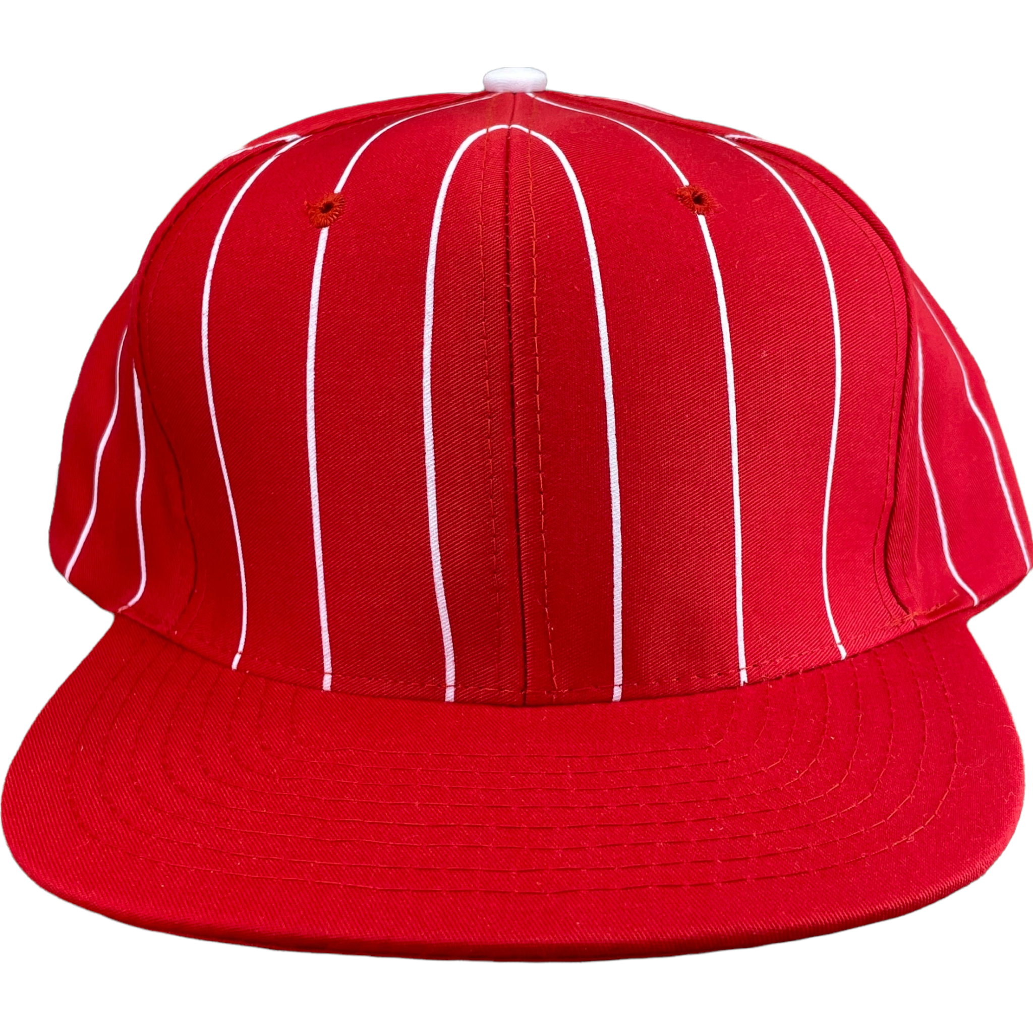 mout Schurend draai Vintage Red White Pinstripe Mid crown Snapback Hat – Old School Hats