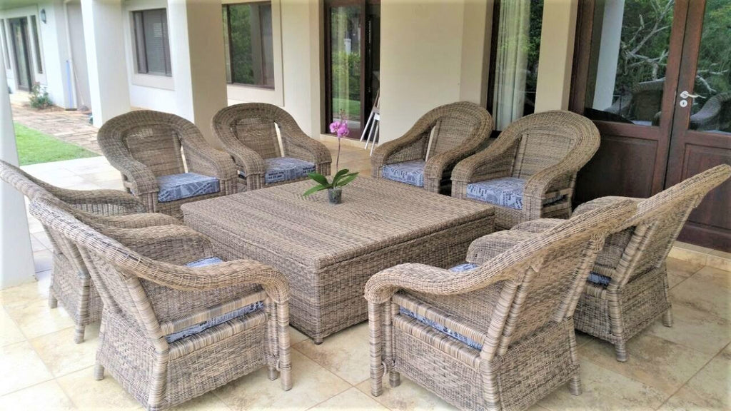 patio rattan table and chairs