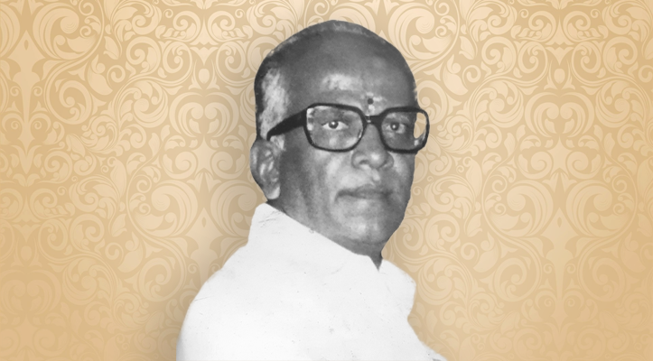 Mr. K.V Ramaswamy Founder of MGS Ghee