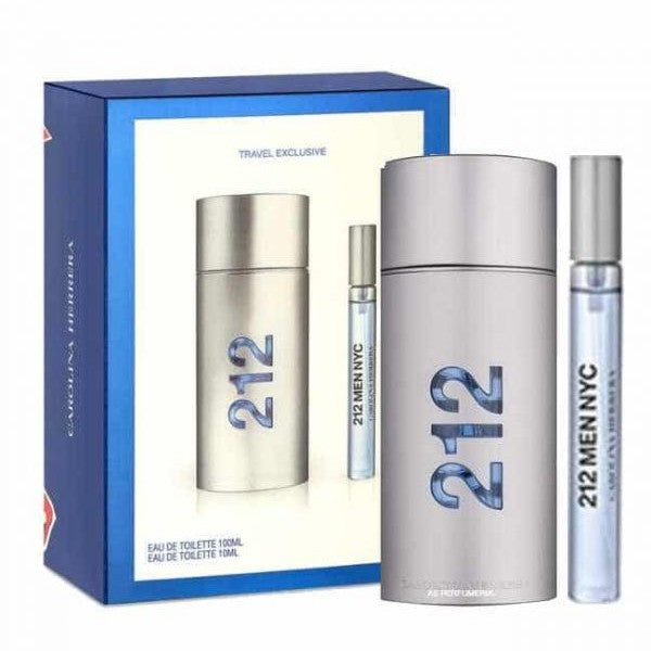 Carolina Herrera Bad Boy Gift Set Cologne For Men Eau De Toilette Spra –  Fandi Perfume