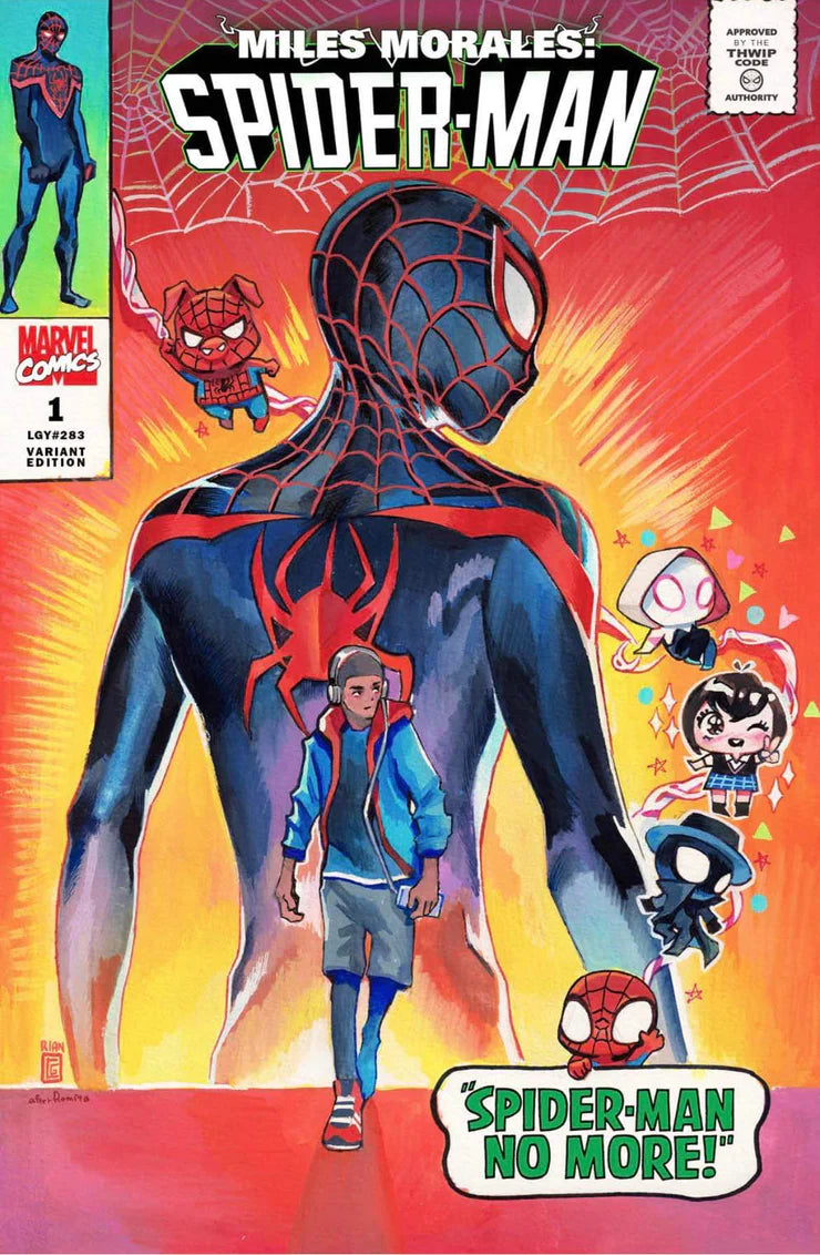 MILES MORALES SPIDERMAN #1 ASM 50 HOMAGE – Encased Comics