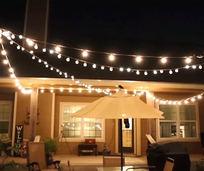Use oVaral Cordão De Luzes Em LED de energia solar Para Decorações Ao Ar Livre para enfeitar o seu jardim ou quintal