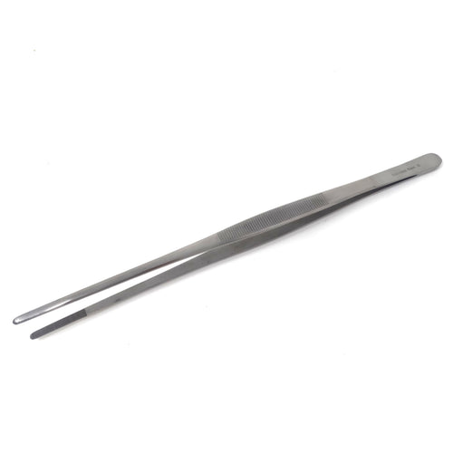 12 Long Angled Tweezers Aquarium Maintenance & Reptile Feeding Stainless  Steel Tongs Serrated Tips