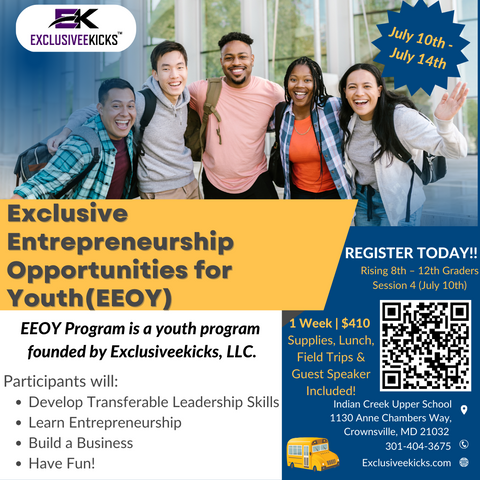 Exclusive Entrepreneurship Opportunities for Youth Program (EEOY)