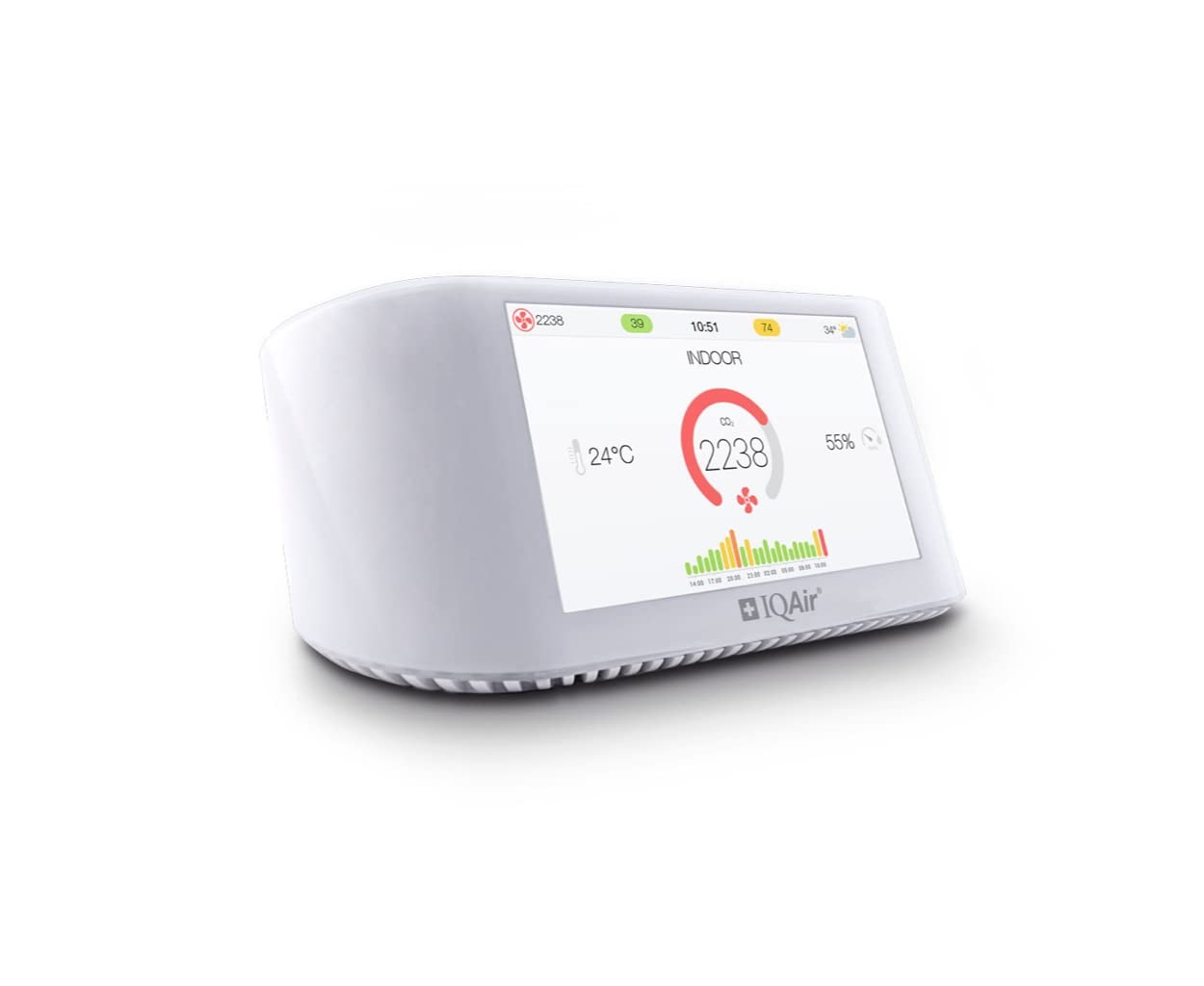 airvisual pro air quality monitor