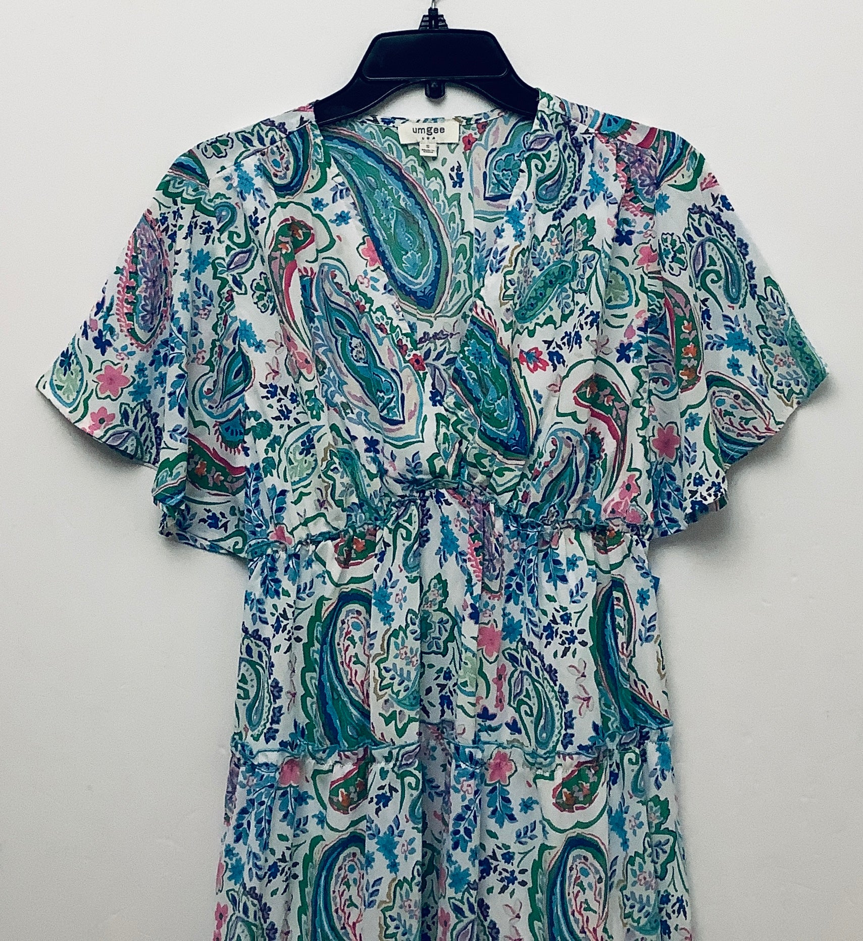 Dress Casual Maxi By Umgee In Floral Print, Size: S