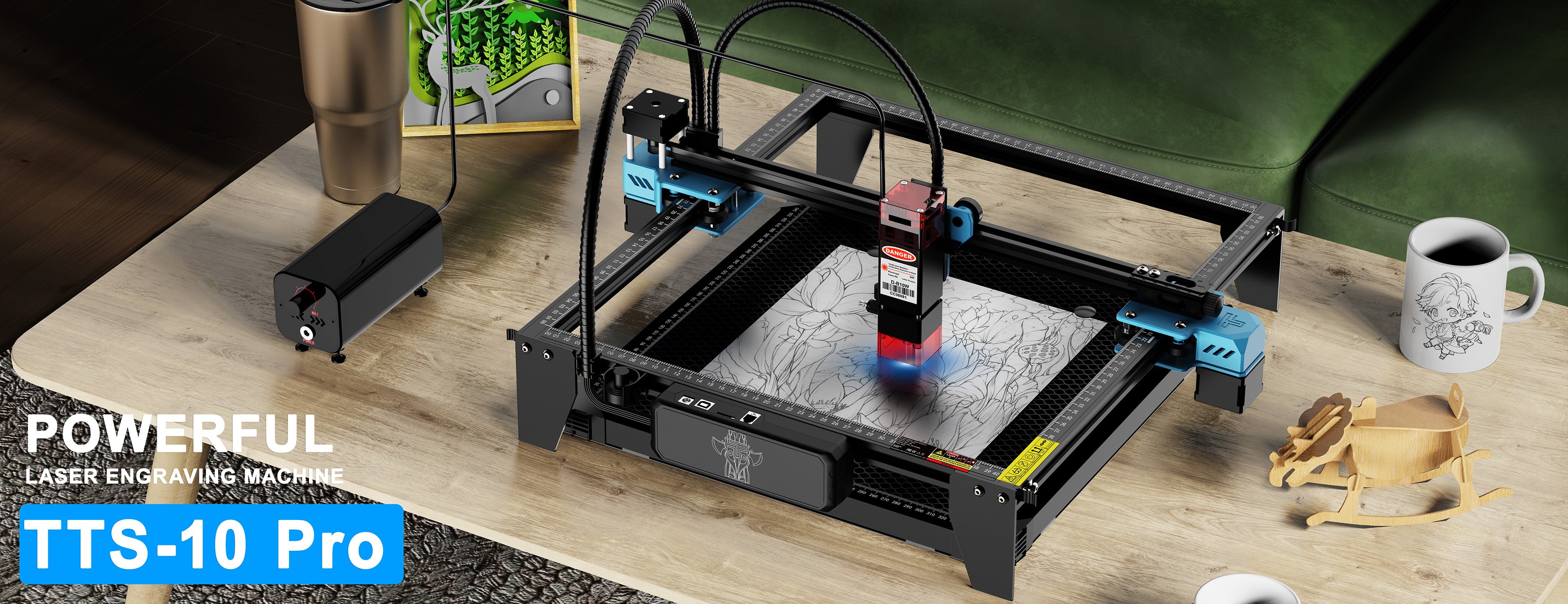 TwoTrees TTS-55 Pro Laser Engraver