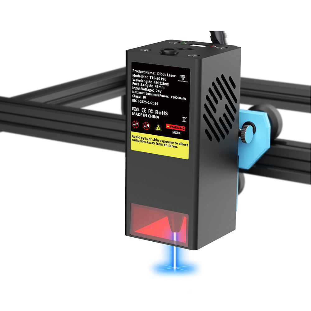 20W Laser Module for TTS Pro Series – TwoTrees Official Shop