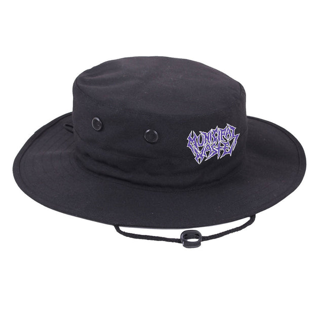 Logo Boonie Hat Black JSR Direct Wholesale