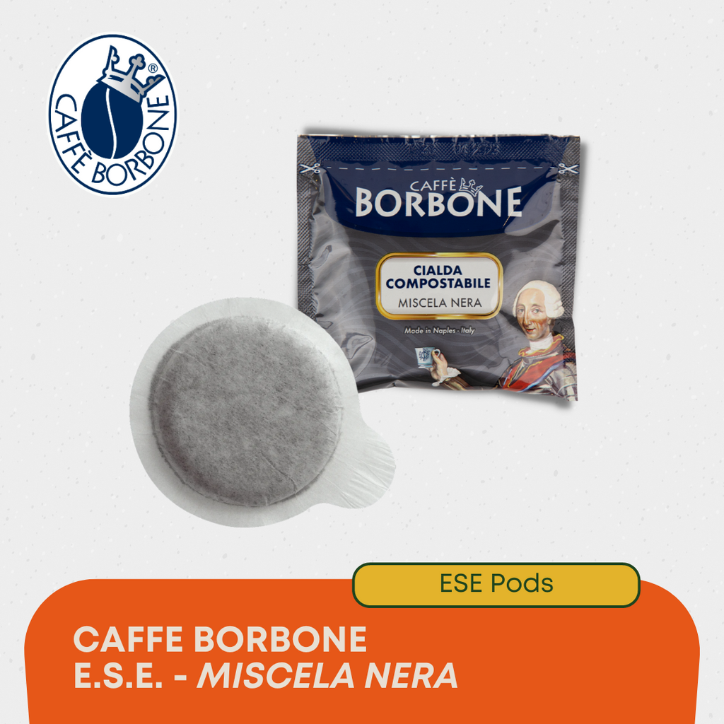 Dosettes Caffè Borbone ESE 44mm compostables 