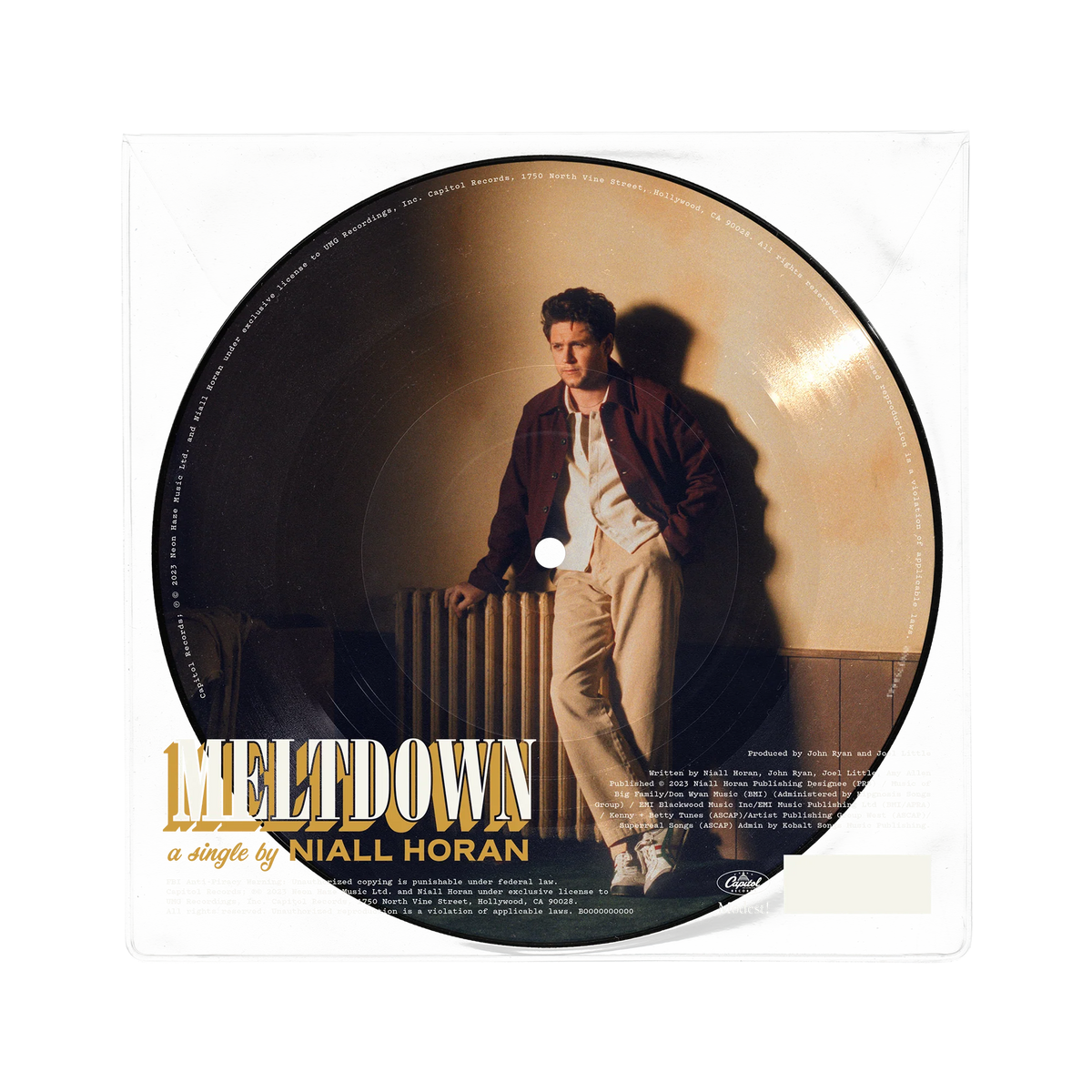 Niall Horan Meltdown Single Vinyl MX
