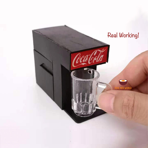 Miniature Kitchen Real Working Soda Water Dispenser Customizable Real