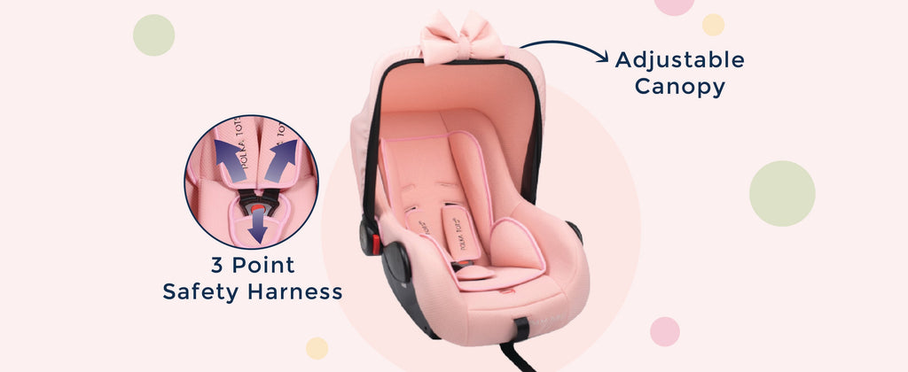 safe & comfortable baby car seats