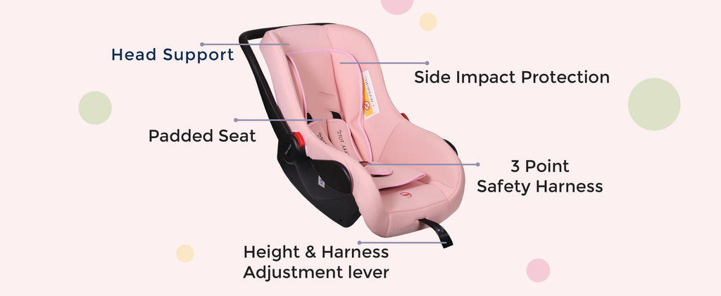 usp polka tots newborn car seat