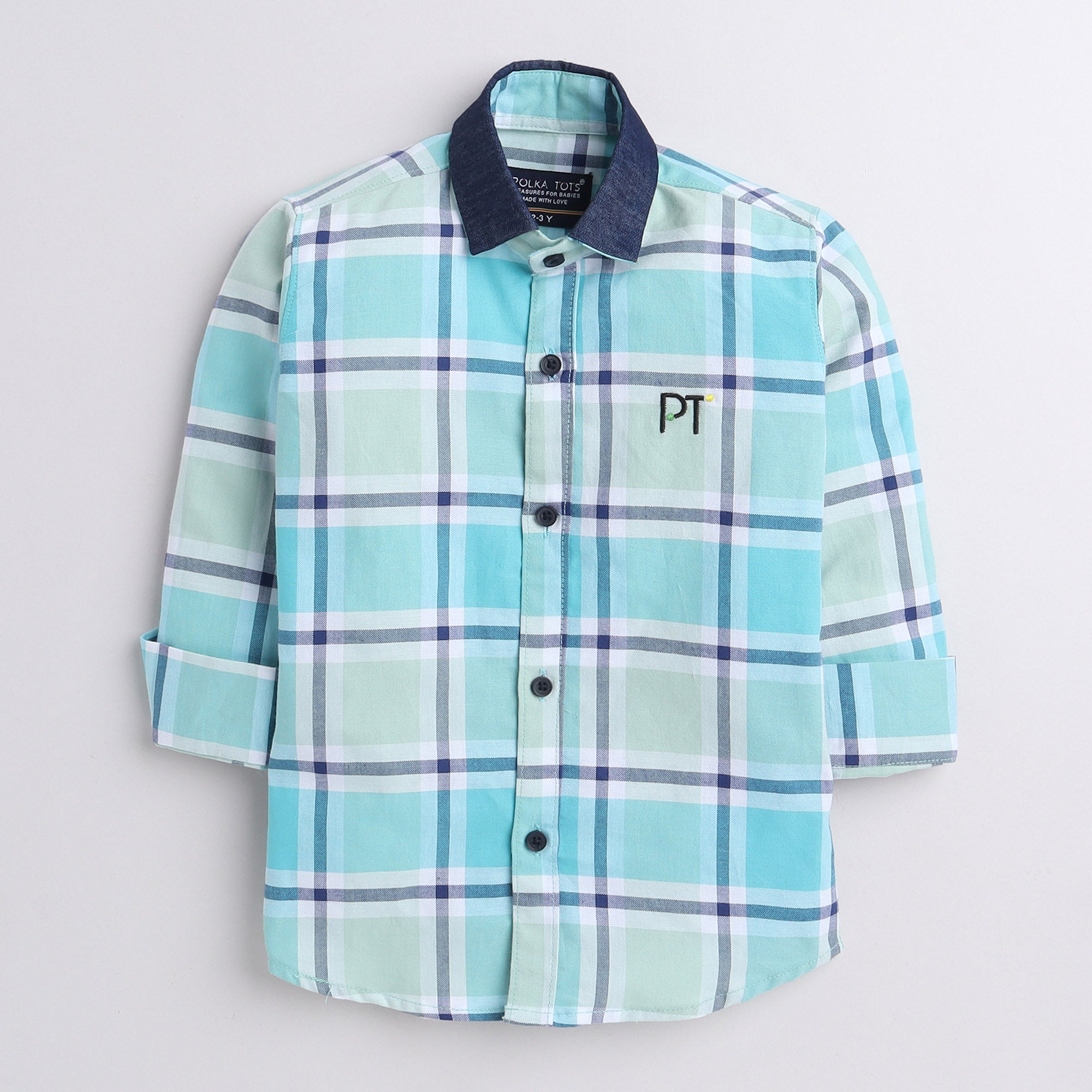 Buy Medium Blue Shirts for Men by Prototype Online | Ajio.com