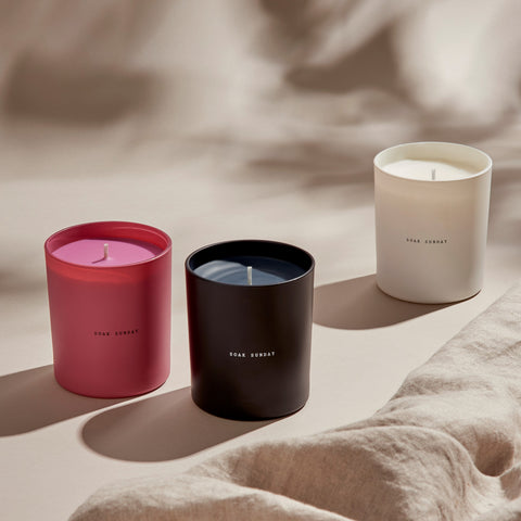 Soak Sunday Scented Candles