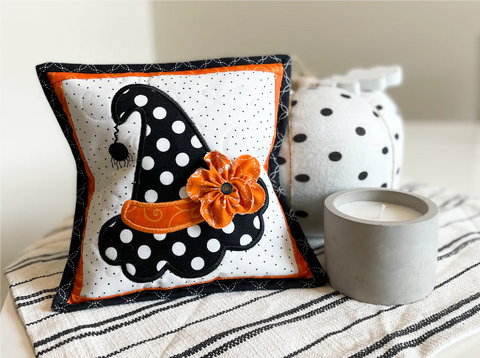 bewitched mini pillow