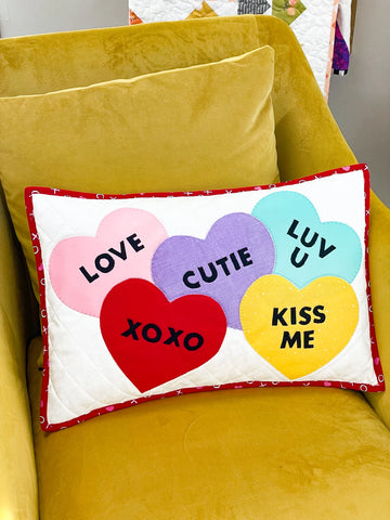 hey cutie pillow