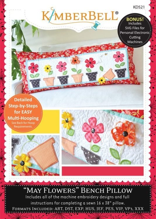 Kimberbell Bench Buddies Series May-June-July-August Sewing Version KD192  818514021080 - Quilt in a Day Patterns