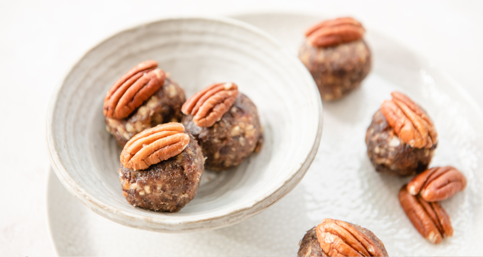 Purition pumpkin spice energy balls