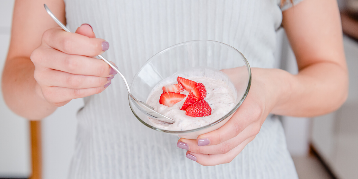 Purition vegan yoghurt breakfast bowl